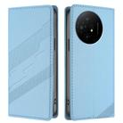 For TCL 50 XL 5G Embossed Multi-functional Wallet Retro Leather Phone Case(Light Blue) - 2