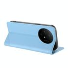 For TCL 50 XL 5G Embossed Multi-functional Wallet Retro Leather Phone Case(Light Blue) - 3