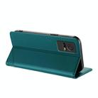 For TCL 408 / 406 / 405 Embossed Multi-functional Wallet Retro Leather Phone Case(Dark Green) - 3