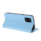 For TCL 502 Embossed Multi-functional Wallet Retro Leather Phone Case(Light Blue) - 3