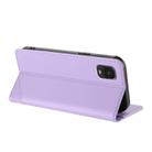 For TCL A3 / A600DL Embossed Multi-functional Wallet Retro Leather Phone Case(Light Purple) - 3