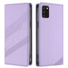 For TCL A3X Embossed Multi-functional Wallet Retro Leather Phone Case(Light Purple) - 2