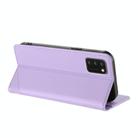 For TCL A3X Embossed Multi-functional Wallet Retro Leather Phone Case(Light Purple) - 3