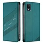 For TCL ION Z Embossed Multi-functional Wallet Retro Leather Phone Case(Dark Green) - 2