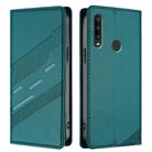 For TCL L10 Pro Embossed Multi-functional Wallet Retro Leather Phone Case(Dark Green) - 2
