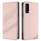 For TCL Stylus 5G Embossed Multi-functional Wallet Retro Leather Phone Case(Pink) - 2