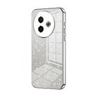For vivo Y300i Gradient Glitter Powder Electroplated Phone Case(Silver) - 1