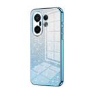 For vivo S30 Pro mini Gradient Glitter Powder Electroplated Phone Case(Blue) - 1
