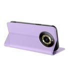 For Realme 11 4G Embossed Multi-functional Wallet Retro Leather Phone Case(Light Purple) - 3