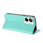 For Realme 11 Pro Embossed Multi-functional Wallet Retro Leather Phone Case(Mint Green) - 3