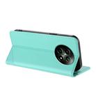 For Realme 12 4G Embossed Multi-functional Wallet Retro Leather Phone Case(Mint Green) - 3