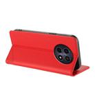 For Realme 12 5G Embossed Multi-functional Wallet Retro Leather Phone Case(Red) - 3