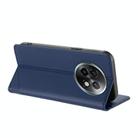 For Realme 13+ Global Embossed Multi-functional Wallet Retro Leather Phone Case(Dark Blue) - 3