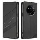 For Realme 14 Pro Embossed Multi-functional Wallet Retro Leather Phone Case(Black) - 2