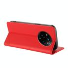 For Realme 14 Pro+ Embossed Multi-functional Wallet Retro Leather Phone Case(Red) - 3