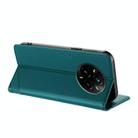 For Realme 14 Pro+ Embossed Multi-functional Wallet Retro Leather Phone Case(Dark Green) - 3