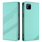 For Realme C20 Embossed Multi-functional Wallet Retro Leather Phone Case(Mint Green) - 2