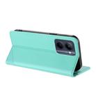 For Realme C33 Embossed Multi-functional Wallet Retro Leather Phone Case(Mint Green) - 3
