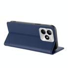 For Realme C53 4G Embossed Multi-functional Wallet Retro Leather Phone Case(Dark Blue) - 3