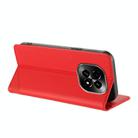 For Realme C63 5G Embossed Multi-functional Wallet Retro Leather Phone Case(Red) - 3