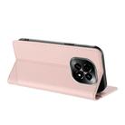 For Realme C63 5G Embossed Multi-functional Wallet Retro Leather Phone Case(Pink) - 3