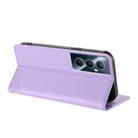 For Realme C65 4G Embossed Multi-functional Wallet Retro Leather Phone Case(Light Purple) - 3