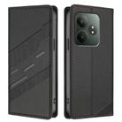For Realme GT Neo6 Embossed Multi-functional Wallet Retro Leather Phone Case(Black) - 2