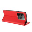 For Realme GT Neo6 Embossed Multi-functional Wallet Retro Leather Phone Case(Red) - 3