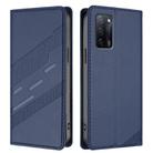 For Realme V11 5G Embossed Multi-functional Wallet Retro Leather Phone Case(Dark Blue) - 2