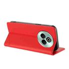 For Realme P3 Pro 5G Embossed Multi-functional Wallet Retro Leather Phone Case(Red) - 3
