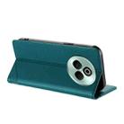For Realme P3 Pro 5G Embossed Multi-functional Wallet Retro Leather Phone Case(Dark Green) - 3