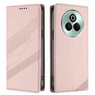 For Realme P3 Pro 5G Embossed Multi-functional Wallet Retro Leather Phone Case(Pink) - 2