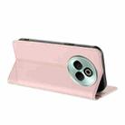 For Realme P3 Pro 5G Embossed Multi-functional Wallet Retro Leather Phone Case(Pink) - 3
