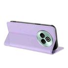 For Realme P3 Pro 5G Embossed Multi-functional Wallet Retro Leather Phone Case(Light Purple) - 3