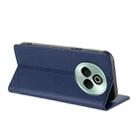 For Realme P3 Pro 5G Embossed Multi-functional Wallet Retro Leather Phone Case(Dark Blue) - 3