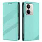 For Realme P3 Ultra 5G Embossed Multi-functional Wallet Retro Leather Phone Case(Mint Green) - 2