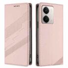 For Realme P3 Ultra 5G Embossed Multi-functional Wallet Retro Leather Phone Case(Pink) - 2