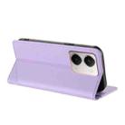 For Realme P3 Ultra 5G Embossed Multi-functional Wallet Retro Leather Phone Case(Light Purple) - 3