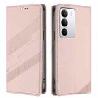 For Realme C71 4G Embossed Multi-functional Wallet Retro Leather Phone Case(Pink) - 2