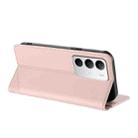 For Realme C71 4G Embossed Multi-functional Wallet Retro Leather Phone Case(Pink) - 3