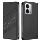 For Realme Neo7x Embossed Multi-functional Wallet Retro Leather Phone Case(Black) - 2