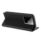 For Realme GT 7 Global Embossed Multi-functional Wallet Retro Leather Phone Case(Black) - 3