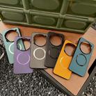 For Nothing Phone 3a Pro Magsafe Magnetic Ring Cloth Texture Phone Case(Grey) - 2