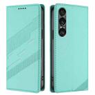 For Sony Xperia 1 VII Embossed Multi-functional Wallet Retro Leather Phone Case(Mint Green) - 2