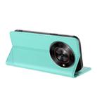 For ZTE Blade A75 5G Embossed Multi-functional Wallet Retro Leather Phone Case(Mint Green) - 3