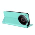 For ZTE nubia Z60S Pro 5G Embossed Multi-functional Wallet Retro Leather Phone Case(Mint Green) - 3