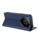 For ZTE nubia Z60S Pro 5G Embossed Multi-functional Wallet Retro Leather Phone Case(Dark Blue) - 3