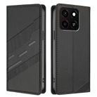 For ZTE Blade A35 / A55 Embossed Multi-functional Wallet Retro Leather Phone Case(Black) - 2