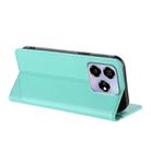 For ZTE Axon 60 Embossed Multi-functional Wallet Retro Leather Phone Case(Mint Green) - 3