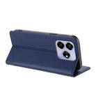 For ZTE Axon 60 Embossed Multi-functional Wallet Retro Leather Phone Case(Dark Blue) - 3